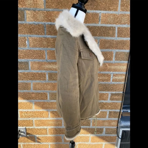 Unif fur utility coat sz xtra small Unif Unif Unif Unif Unif Unif Unif Unif Unif - Picture 4 of 14